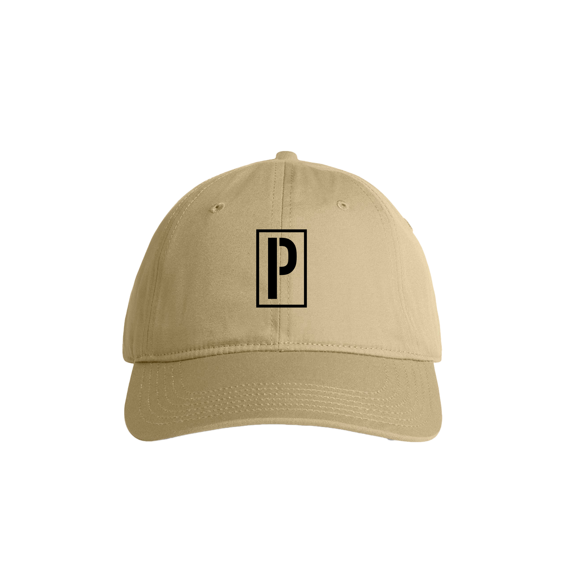 STENCIL P 3D EMBROIDER HAT KHAKI – Period Correct