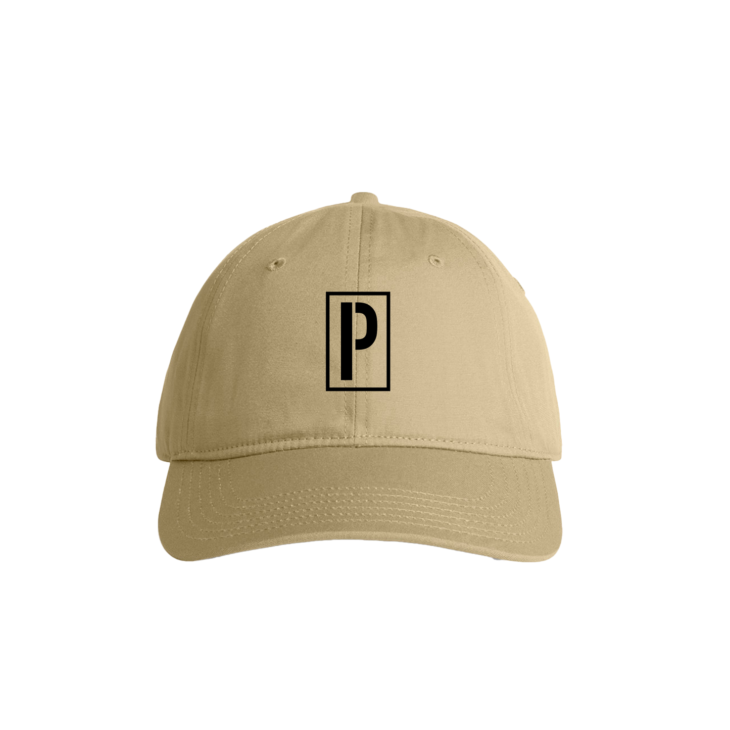 STENCIL P 3D EMBROIDER HAT KHAKI