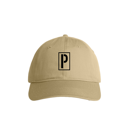 STENCIL P 3D EMBROIDER HAT KHAKI