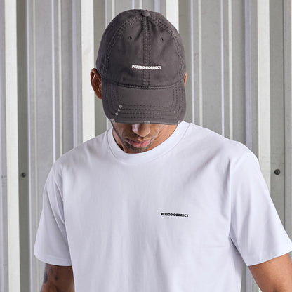 CHECKERED MEATBALL TEE WHITE