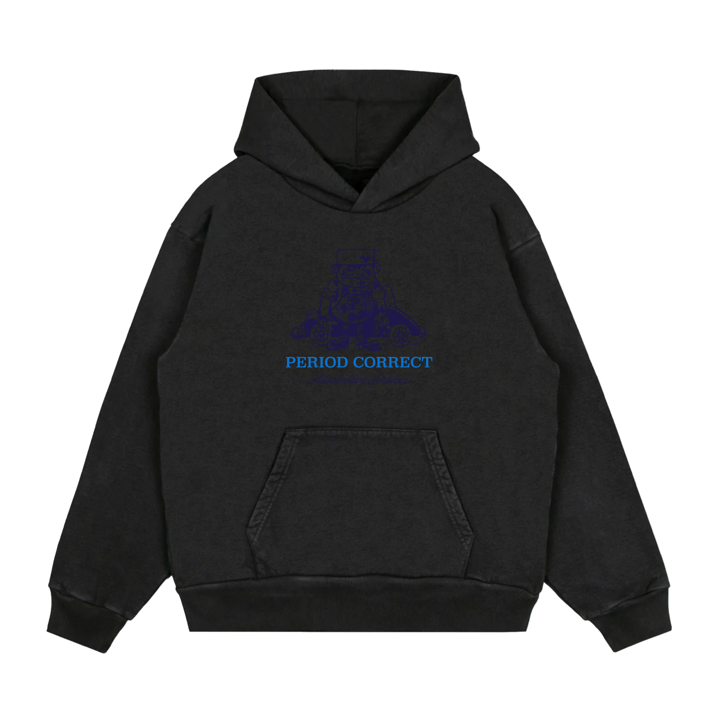 AUTOMOTIVE SERVICES HOODIE VINTAGE BLACK