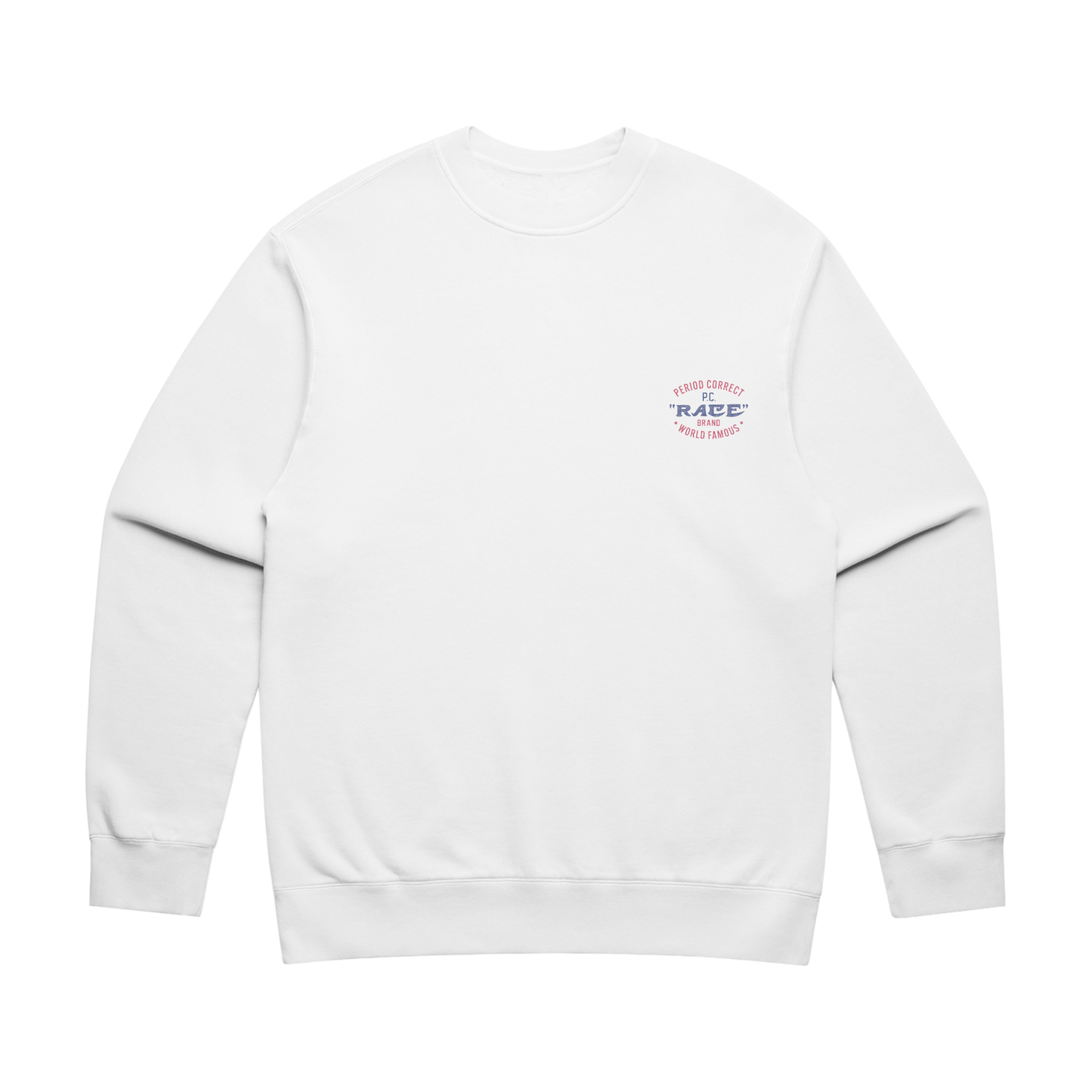 RACE CREWNECK WHITE