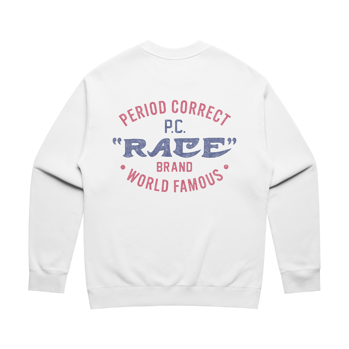RACE CREWNECK WHITE