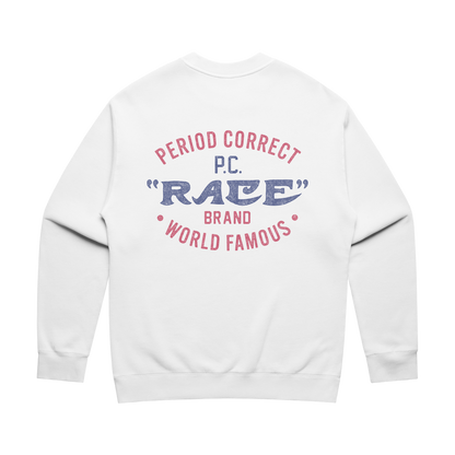 RACE CREWNECK WHITE