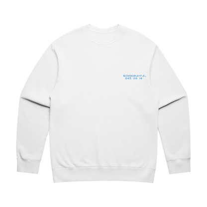 SCUDERIA CREWNECK WHITE