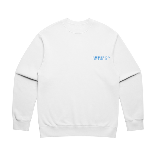 SCUDERIA CREWNECK WHITE