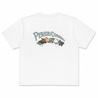 P.C. MONZA TEE - HERTAGE WHITE
