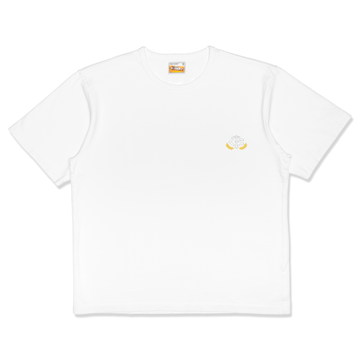 P.C. MONZA TEE - HERTAGE WHITE