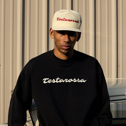 TESTAROSSA CREWNECK BLACK