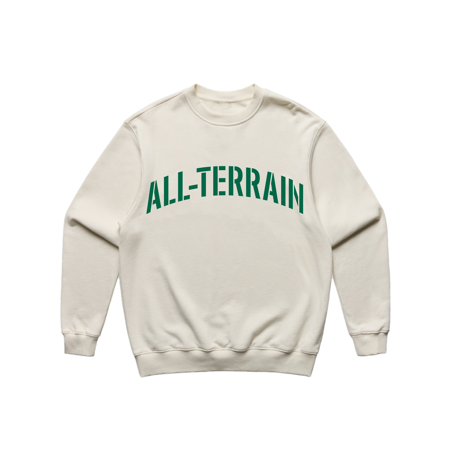 P.C. X TOYO TIRES ALL TERRAIN CREWNECK CREAM