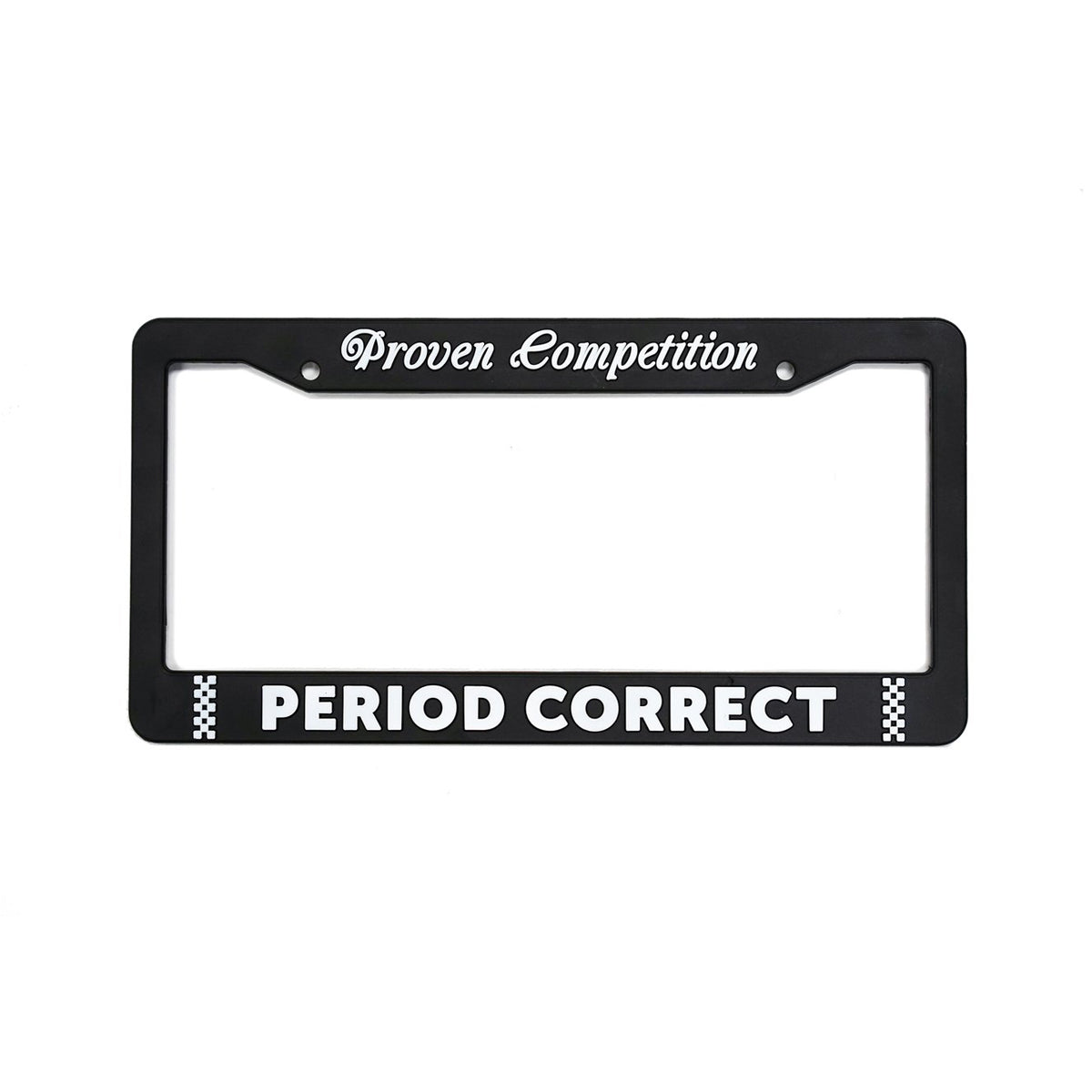 PROVEN COMPETITION PLATE FRAME